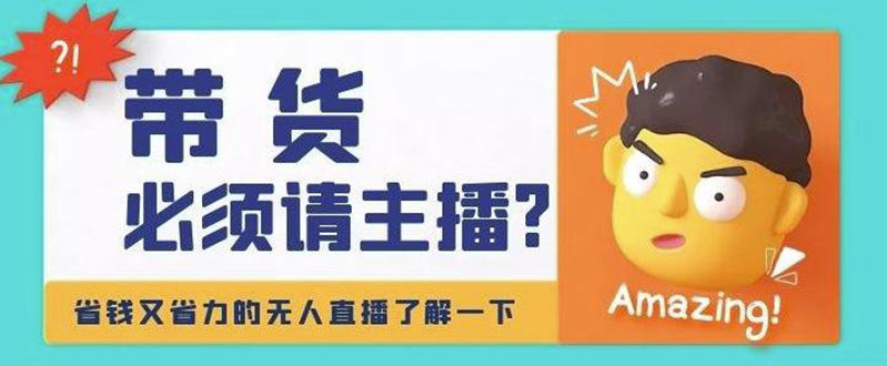 （4312期）淘宝无人直播带货0基础教程，手把手教你无人直播，省钱又省力插图
