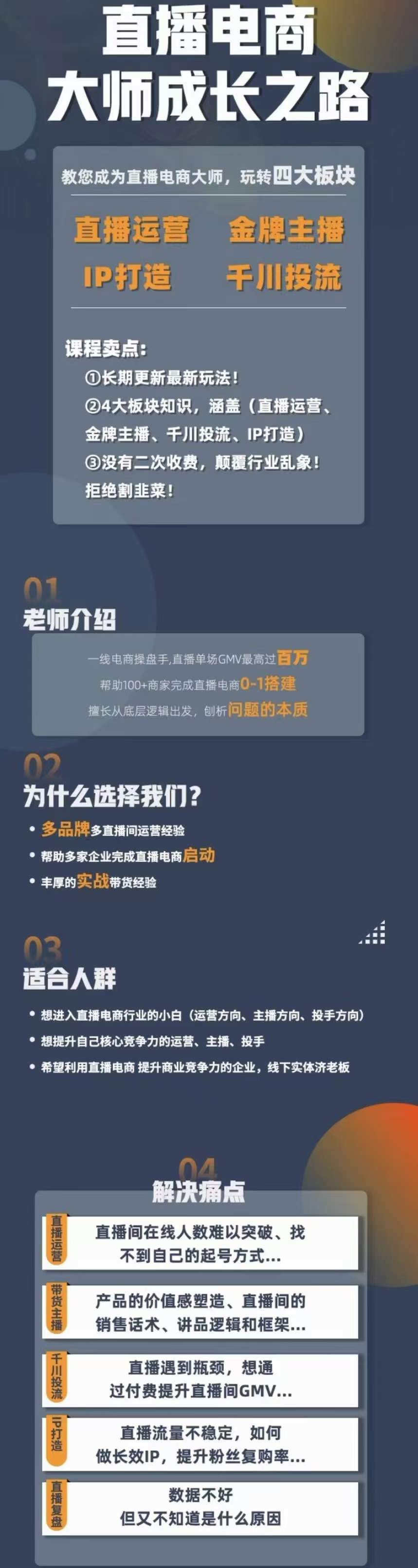 （4200期）直播电商高手成长之路：教你成为直播电商大师，玩转四大板块（25节）插图2