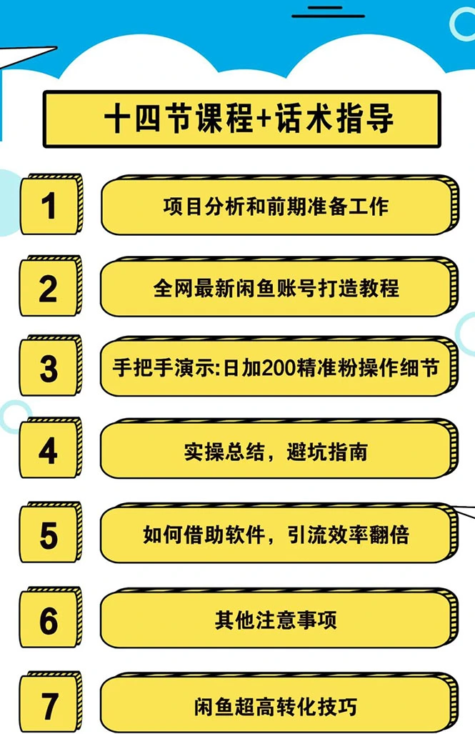 (1534期)实战闲鱼被动引流4.0技术,坐等粉丝来找你,实操演示日加200+精准粉插图1 (1534期)实战闲鱼被动引流4.0技术,坐等粉丝来找你,实操演示日加200+精准粉插图1