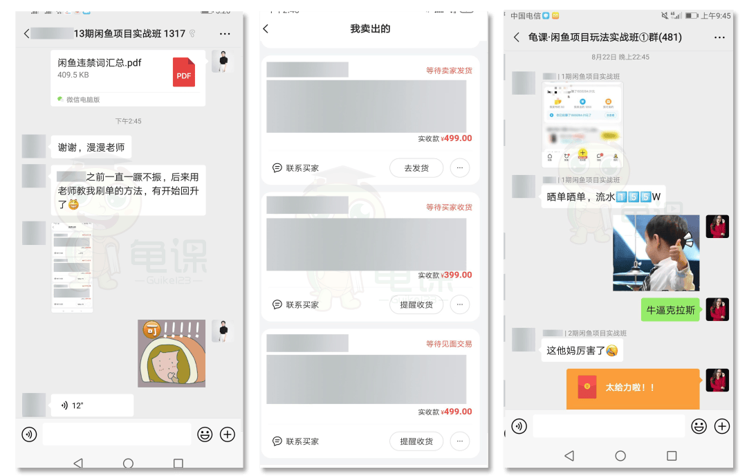 （1522期）龟课·闲鱼无货源电商课程第15期，一个月收益几万不等【33节视频-无水印】插图2