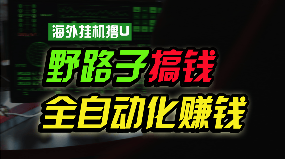 （10366期）海外挂机撸U新平台，日赚8-15美元，全程无人值守，可批量放大，工作室内…插图