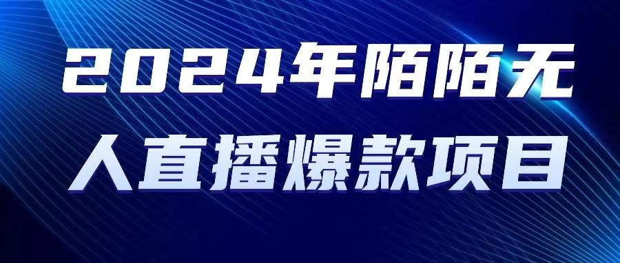 （10281期）2024 年陌陌授权无人直播爆款项目插图